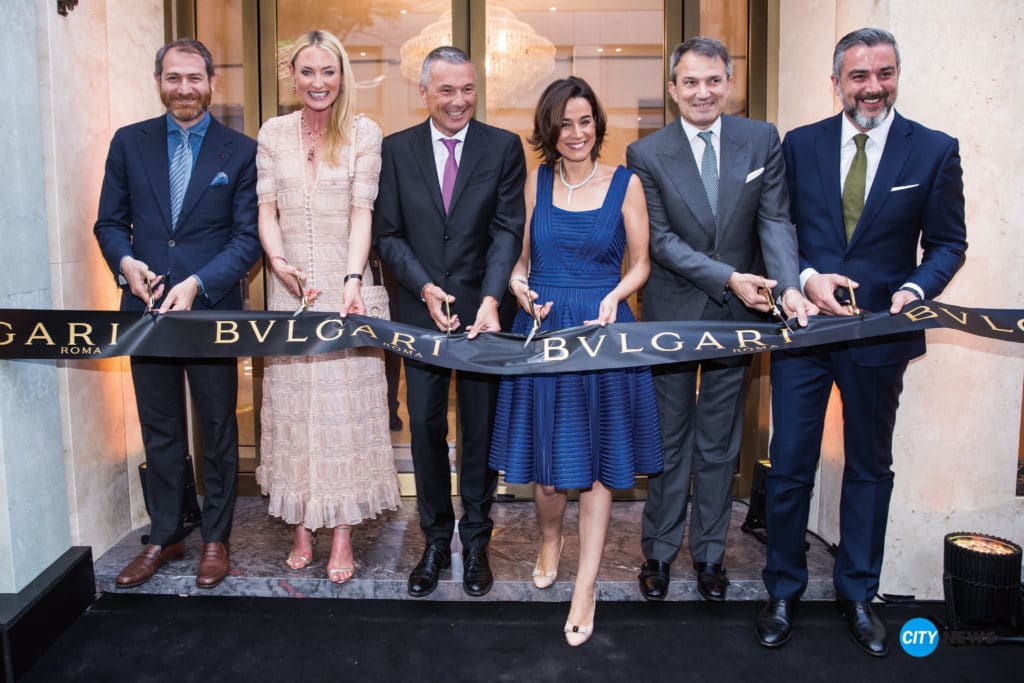 Grand Opening BVLGARI Boutique in 