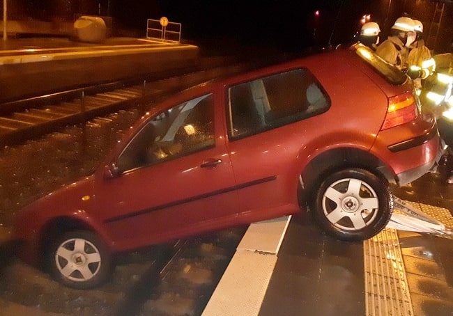 77Jähriger schlägt mit seinem Fahrzeug den falschen Weg
