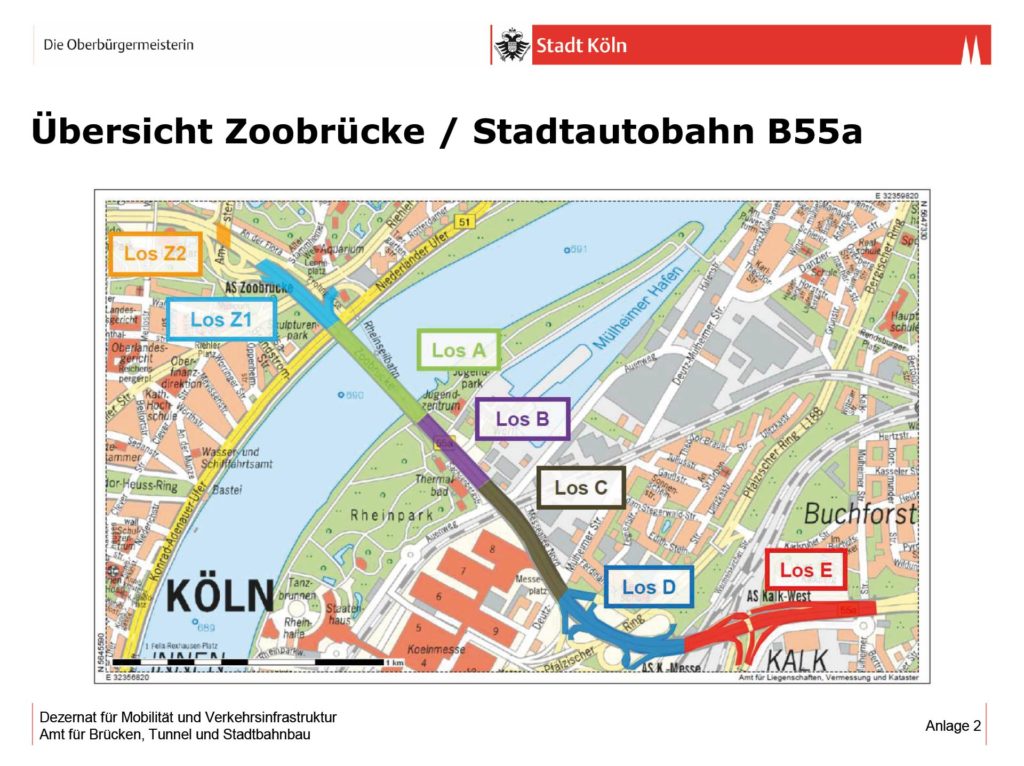 Grafik Zoobrücke.