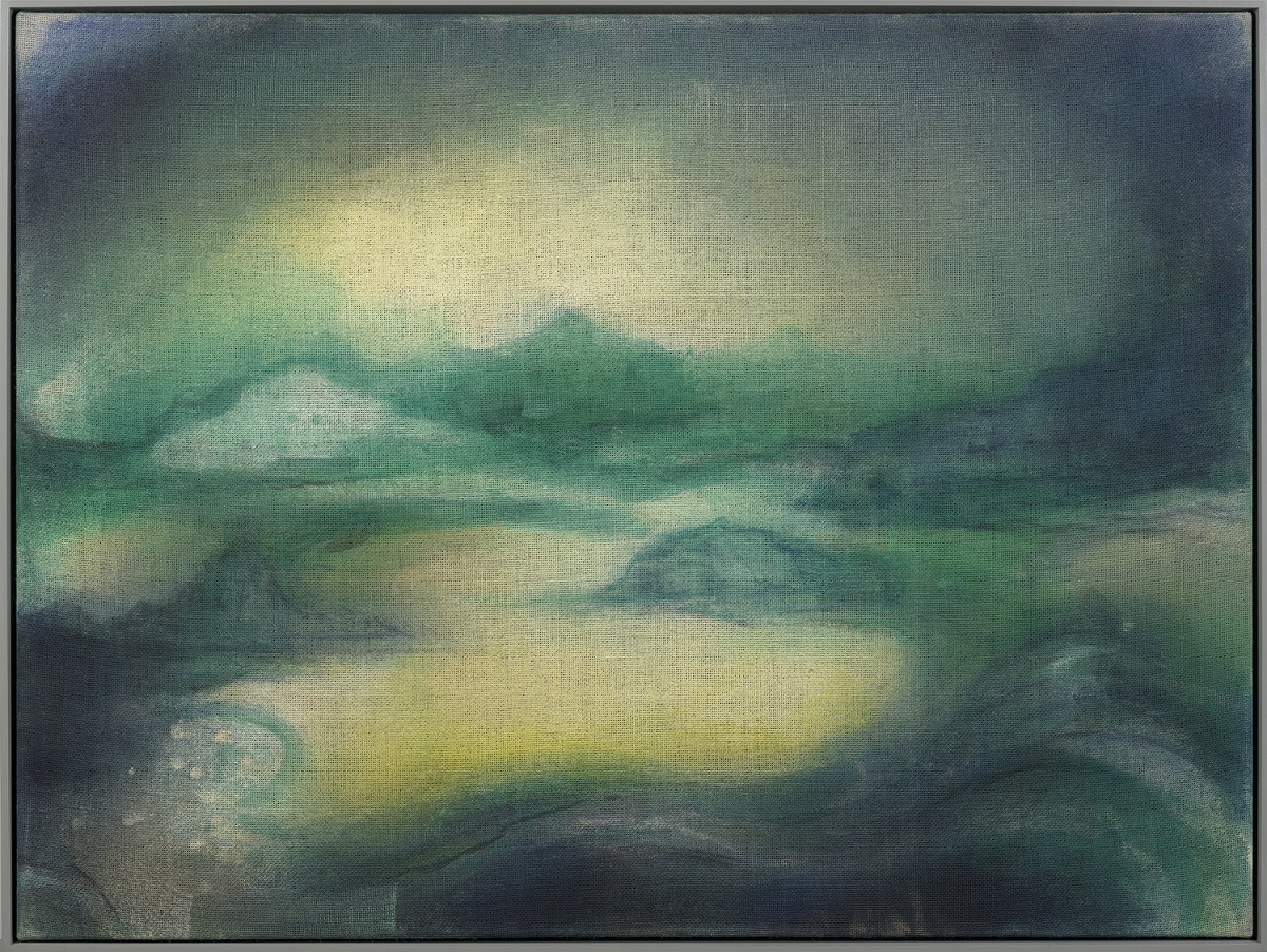 Leiko Ikemura, Green Scape, 2010