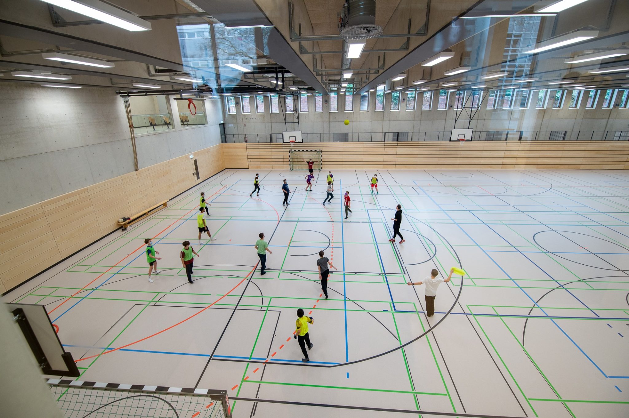Dreifachturnhalle des Hildegard-von-Bingen-Gymnasiums