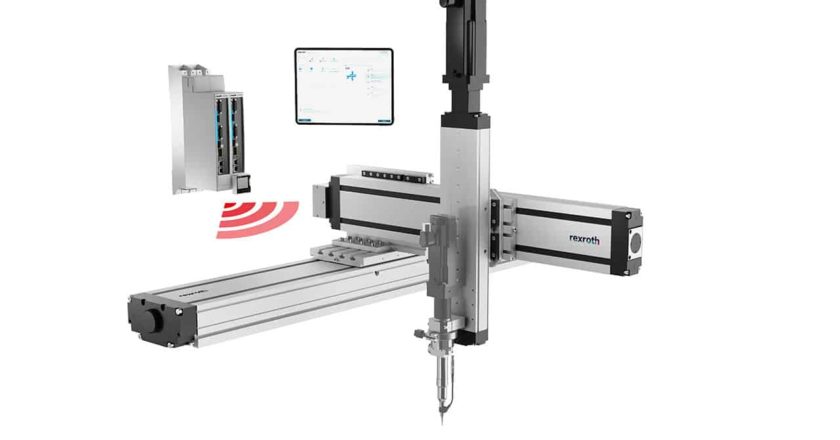 Auf dem Foto sehen Sie das Bosch Rexroth Smart Function Kit for Dispensing