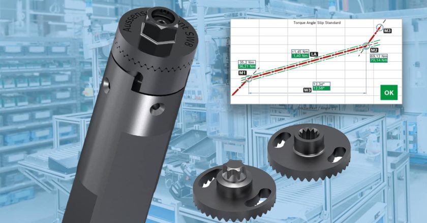 Das Foto zeigt das neue TASS Prüfsystem vom Bosch Rexroth für die Schraubtechnik