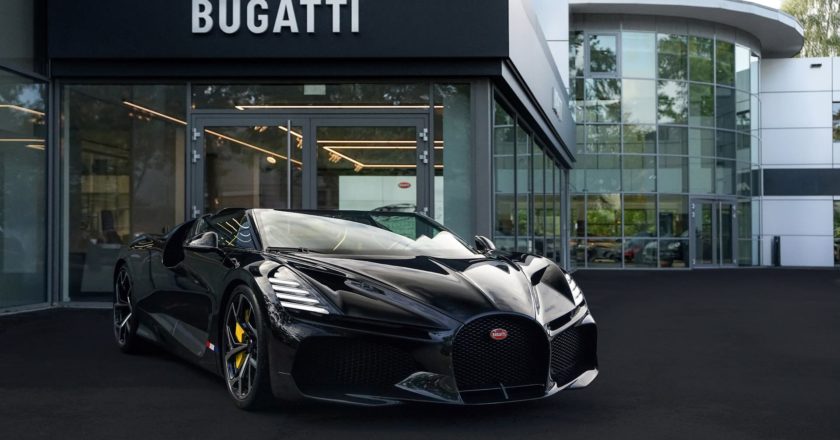 Das Foto zeigt Bugatti in Hamburg
