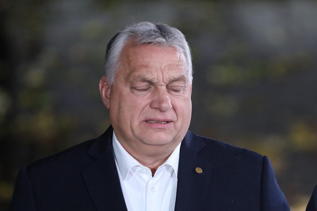 Das Foto zeigt Viktor Orbán
